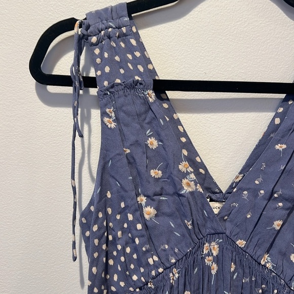 NWT boho floral print Lucky Brand dress - Picture 4 of 10